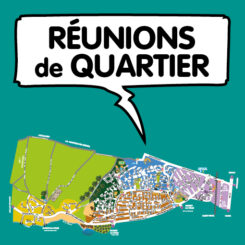 Illustration des réunions de quartier de Fosses